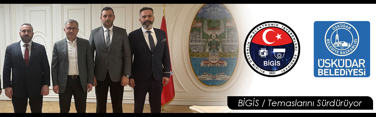 BİGİS | Üsküdar Belediye Başkanı Hilmi Türkmen'i makamında ziyaret etti